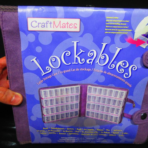 CraftMates Lockables Bead Storage Case - Picture 1 of 11